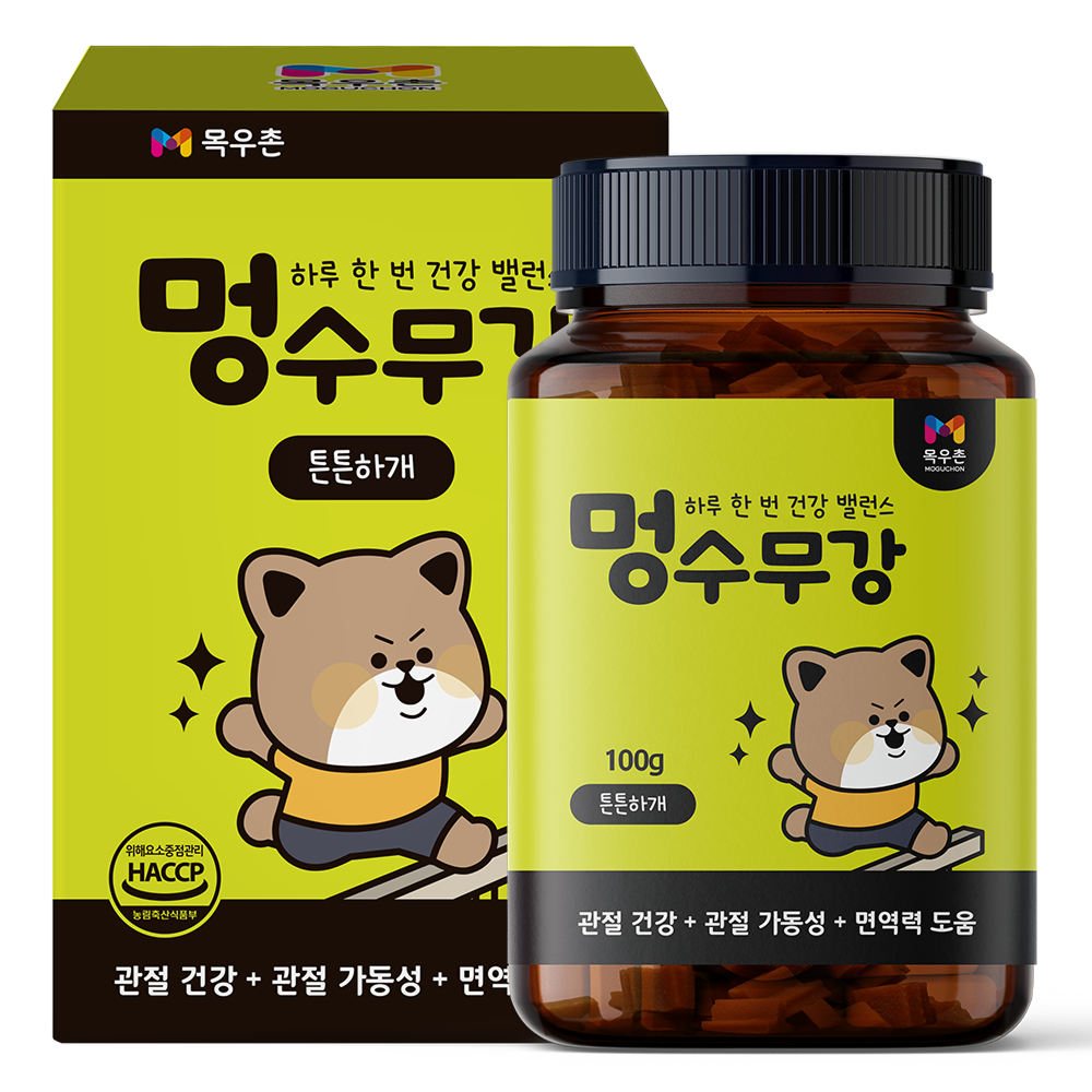목우촌 펫9단 강아지 슬개골 뼈 관절 연골 영양제